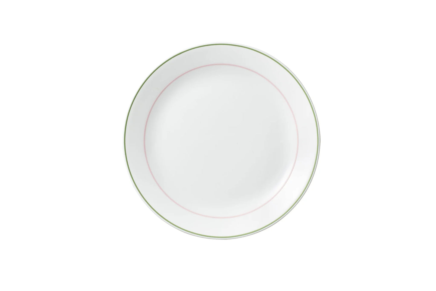 Dinner Plate -DBL Ring Green