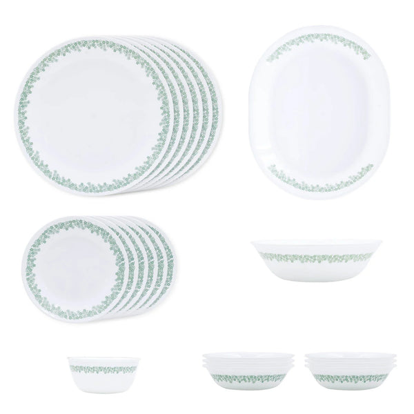 CORELLE 21 Pcs Spring Blossom Dinner Set