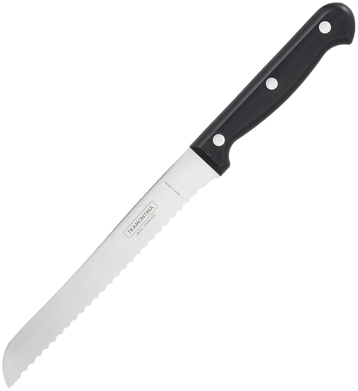 TRamontina Polywood Bread Knife-Brown - Mahavir World