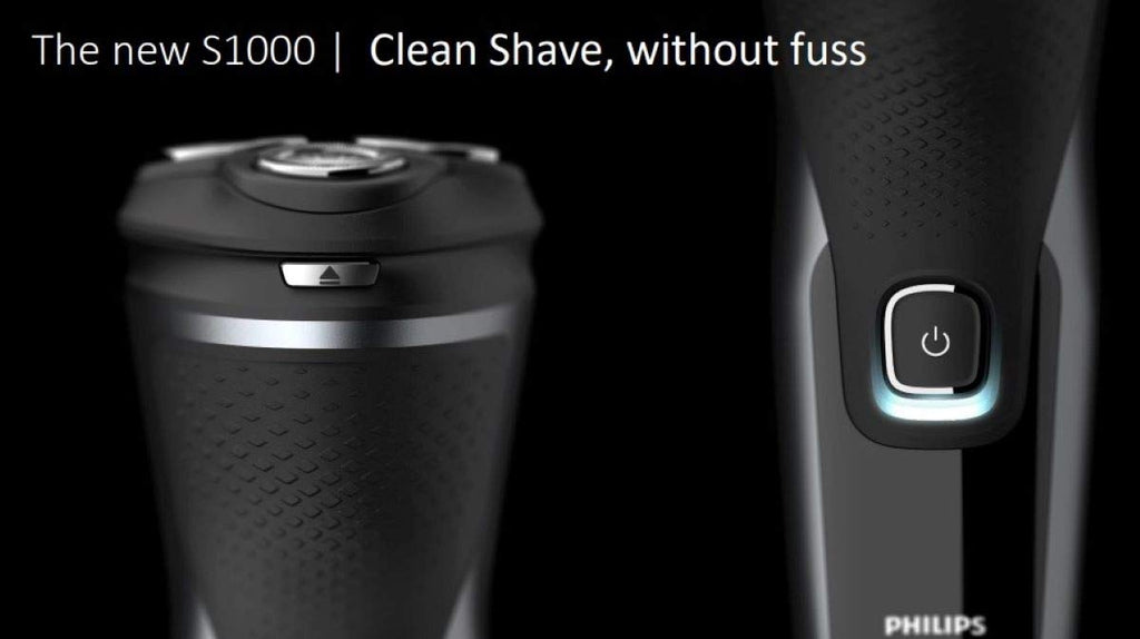 PHILIPS Male S1223/45, Wet Or Dry Comfort Cut Blades 3-Directional Flex Heads One-Touch Open Pop-Up Electric Shaver, Black