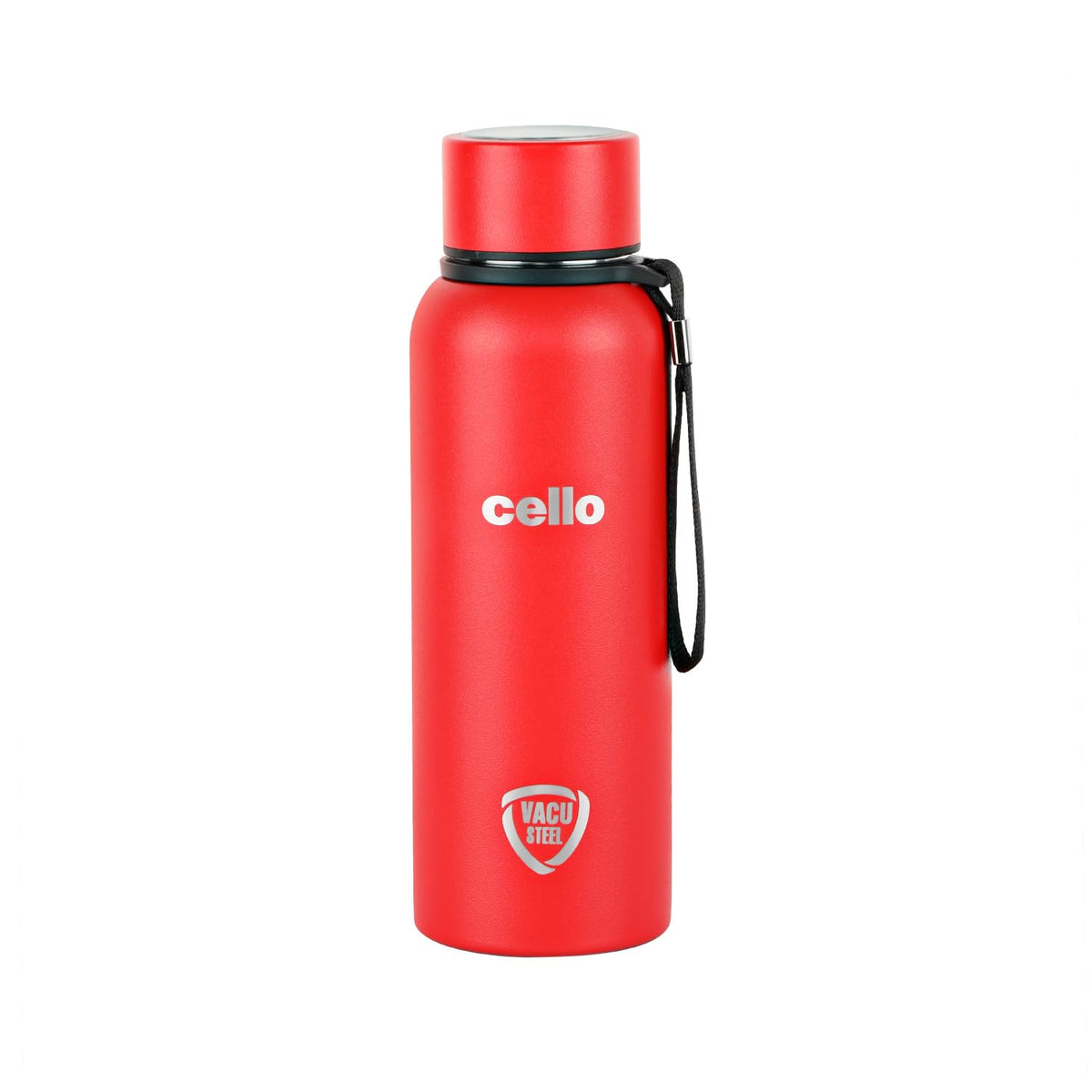CELLO Duro Kent Stainless Steel Hot and Cold Water Bottle 900 ml Military Green | ISI Certified Spillproof Leakproof Double Wall Vacuum Insulated Thermos Flask Water Bottle for Home Office Gym Travel
