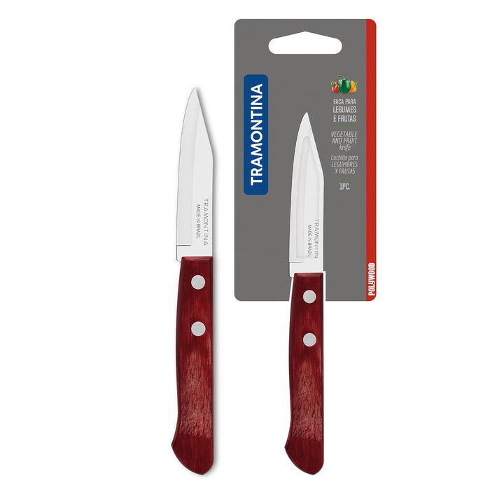 Tramontina Pywd Vegetable&Fruit Knife 3BRN - Mahavir World