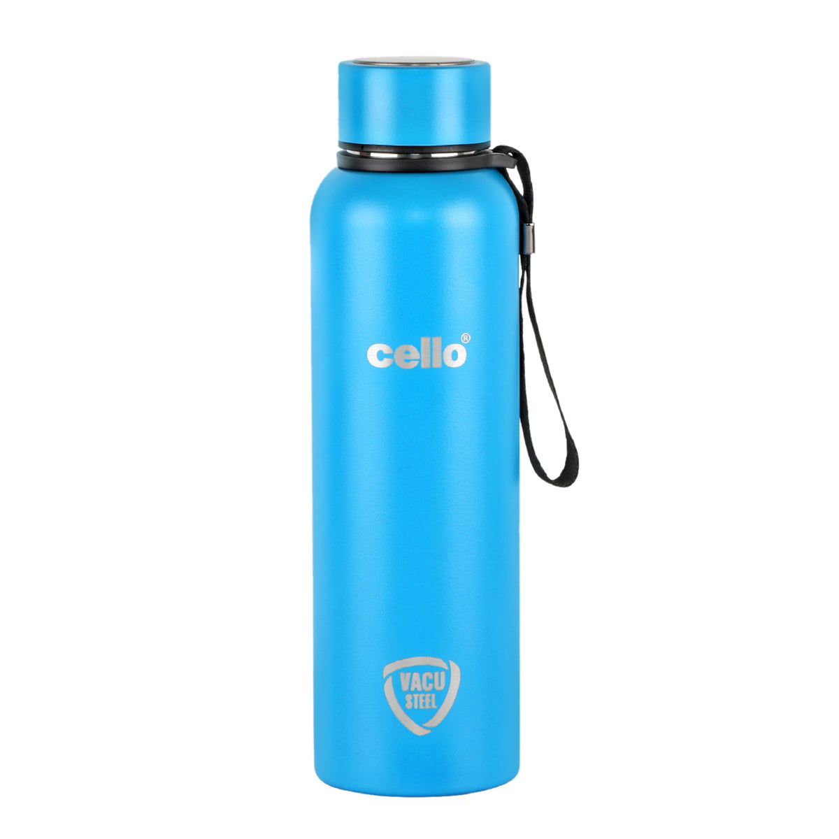 CELLO Duro Kent Stainless Steel Hot and Cold Water Bottle 900 ml Military Green | ISI Certified Spillproof Leakproof Double Wall Vacuum Insulated Thermos Flask Water Bottle for Home Office Gym Travel