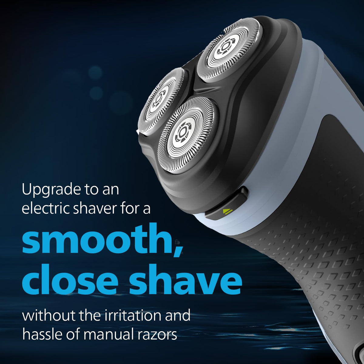 Philips World's No.1 Electric Shaver for Man|3D SkinProtect Flex Heads|Trimmer Pop-out|27 Self-Sharpening Blades|ComfortCut|100% Waterproof|45 Mins Runtime|2yr warranty|X3063/03