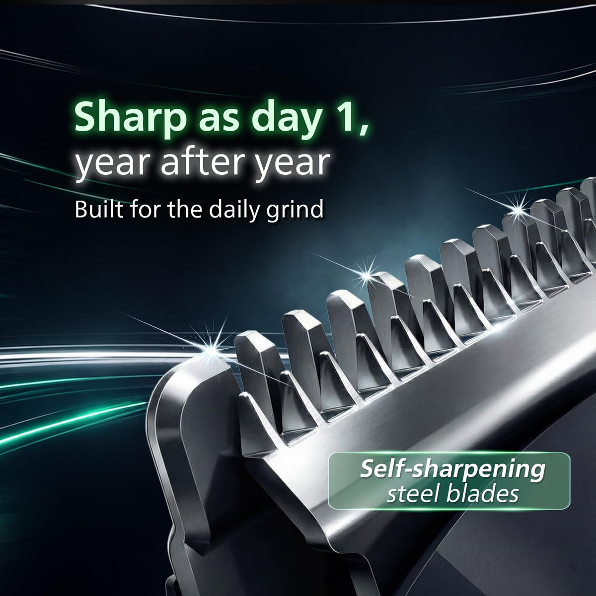 Philips India's No.1 Men's Trimmer* | Effortless styling | BeardSense Technology | All-in-One Grooming Kit- Face, Head, Body | 120min runtime | IPX7 Waterproof | 5yr warranty* | MG5932