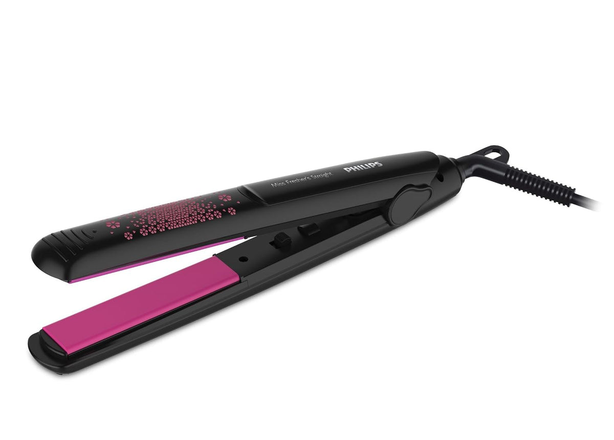 PHILIPS Straightener Dryer Styling Kit, HP8643/46 and Body Groomer, BG1025/15 Combo (Black)