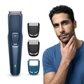 Philips India's No.1 Men's Trimmer* | Skin Safe Beard Trimmer for Men | Durapower tech | Self Sharpening Blades | Skin Protect Comb | 30 min runtime USB charging | No oil needed | 2yr warranty |BT1232