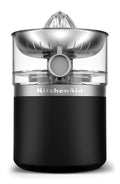 KitchenAid Go Wireless Citrus Juicer, Car Reversing Driver, 473 ml BPA-Free Container, Dishwasher Safe, for Oranges, Lemons & Limes, Battery Separate, Matte Black