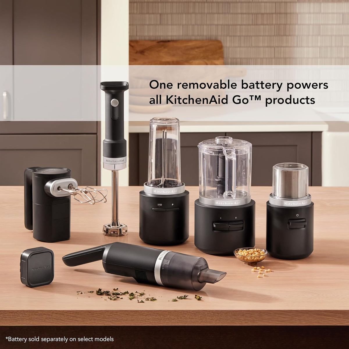 KitchenAid Go� Cordless Food Chopper - battery included, KFCR531