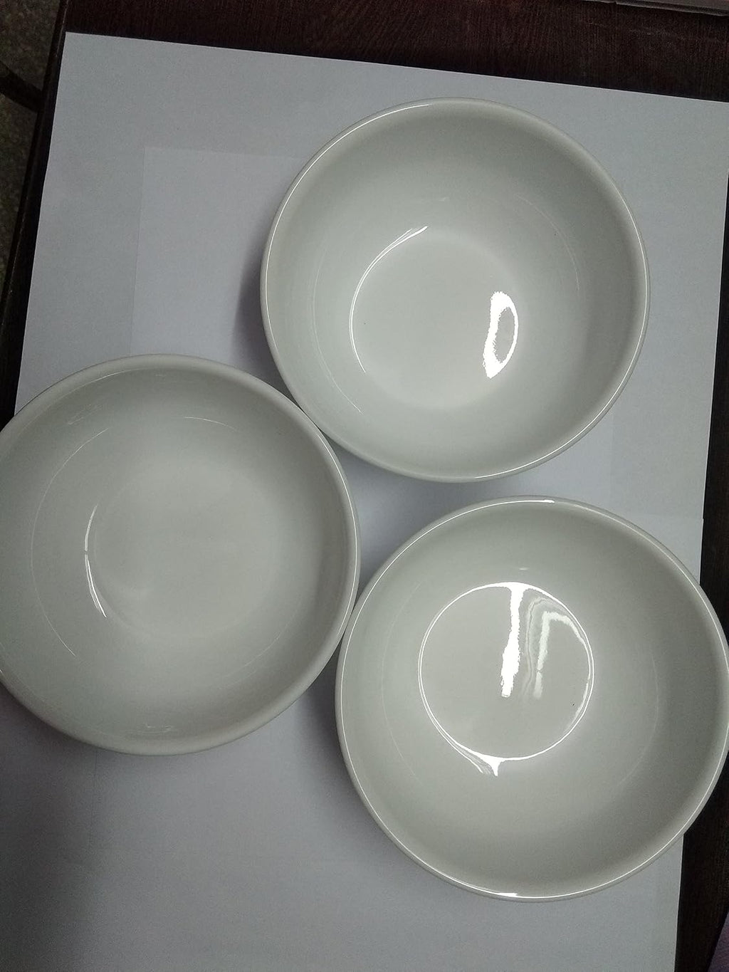 corelle Winter Frost White 473ml kook Bowl, Set of 3pcs