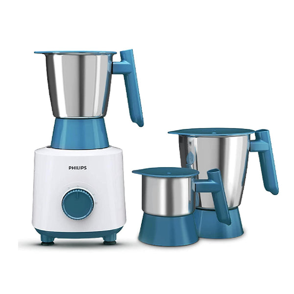 Philips HL7535/01 Mixer Grinder, 500W Motor, 3 Jars, Bigger Jar