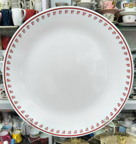 CORELLE BREAD/BUTTER PLATE SCARLET CLOVER